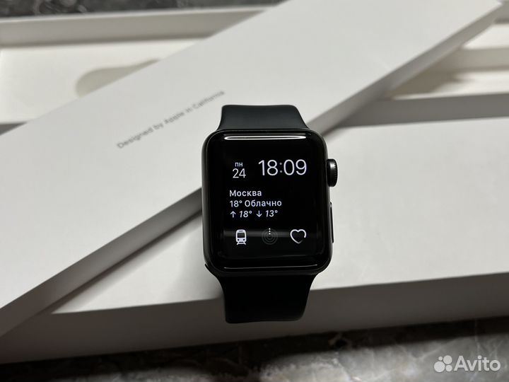 Часы Apple Watch 3 38 mm 99 акб