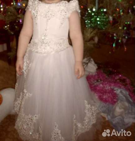 Платье для девочки на выпускной, новый год и на лю