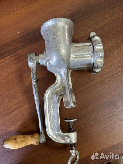 Мясорубка ручная СССР чугунная