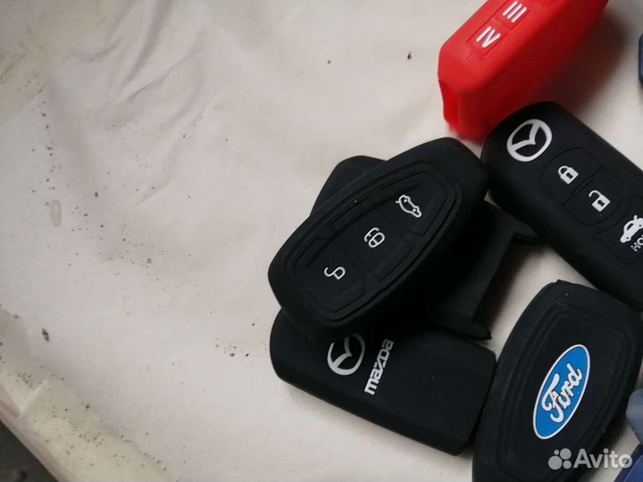 Силиконовый чехол на брелки авто