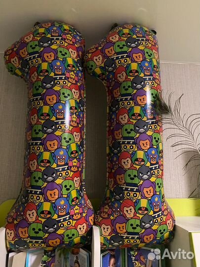 Воздушные шары цифры 11