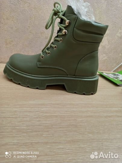 Ботинки женские 36 размер бу 1 раз
