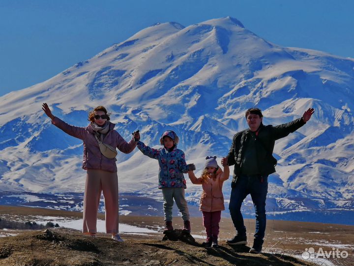 Экскурсии, туры в горы Кавказа - Эльбрус, Домбай