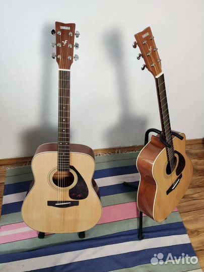 Акустическая гитара yamaha f370 + подставка