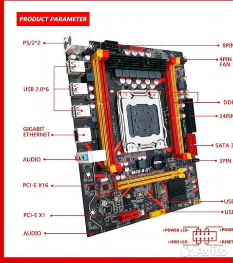 Комплект X79 2660V2 32 GB