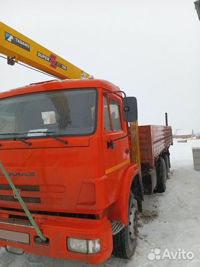 КАМАЗ 65115 с КМУ, 2011