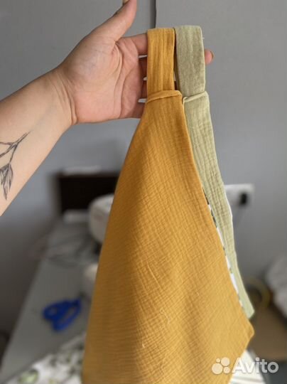 Муслиновые салфетки, полотенца (на заказ)