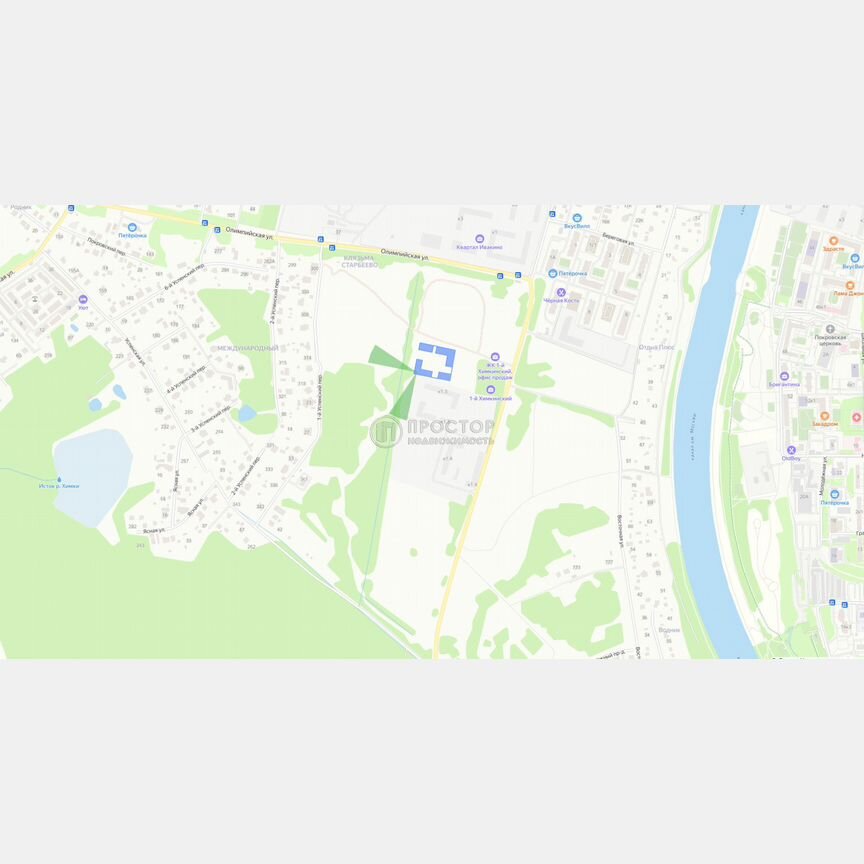 2-к. квартира, 50,6 м², 9/17 эт.