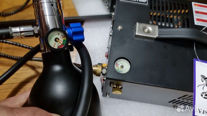 Заправка баллонов PCP, мини акваланга, 200бар