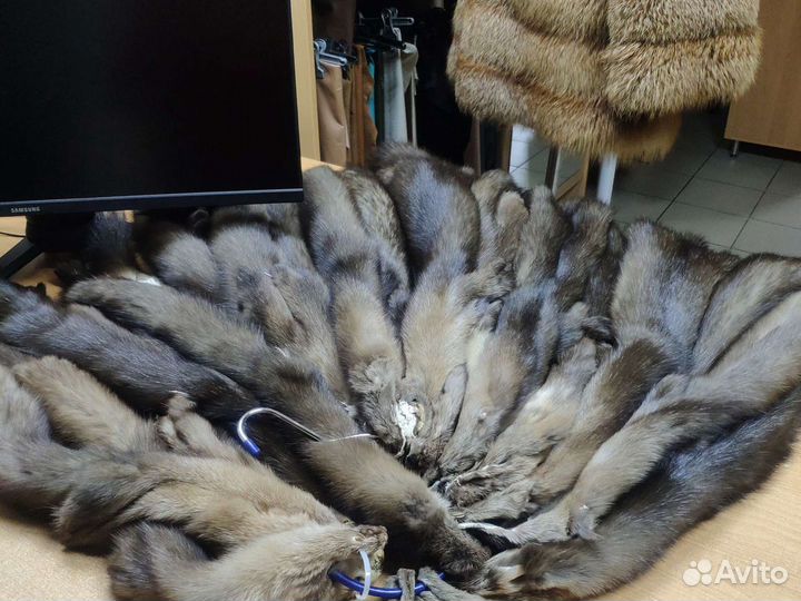 Шкуры соболя набор на изделие