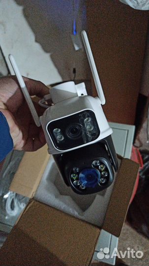 Камера видеонаблюдения wifi уличная новая