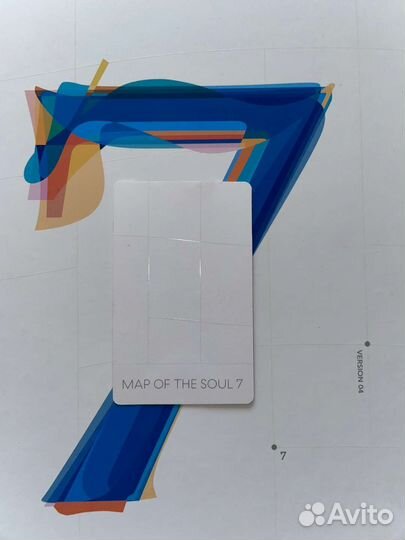 Фото-карточка с J-Hope BTS - MAP of The Soul : 7