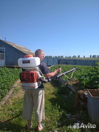 Бензиновый опрыскиватель ранцевый