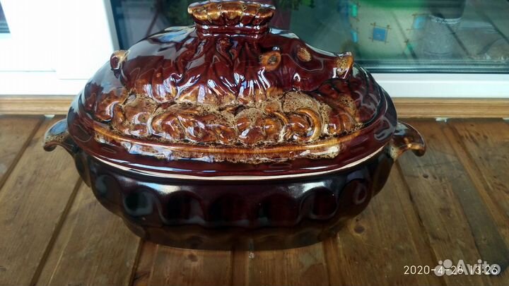 Посуда глиняная для запекания