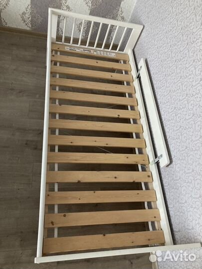 Кровать детская с матрасом IKEA