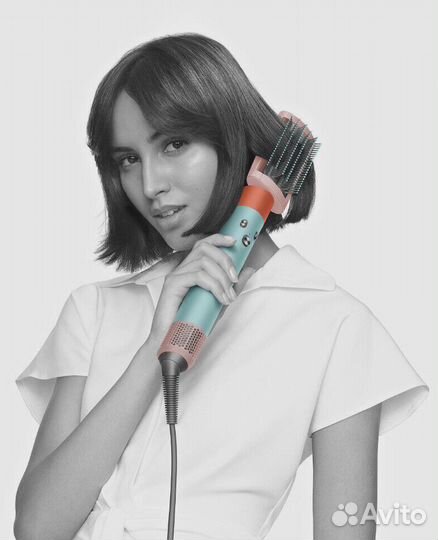 Мульти-Стайлер Dyson Airwrap HS05 508309-01 1300Вт бирюзовый макс.темп.:150С покрытие:турмалиновое