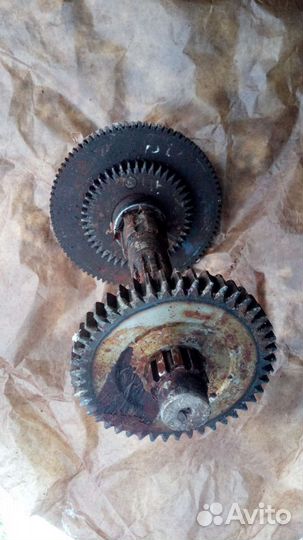 Вал 4ой оси 1к62 в сборе