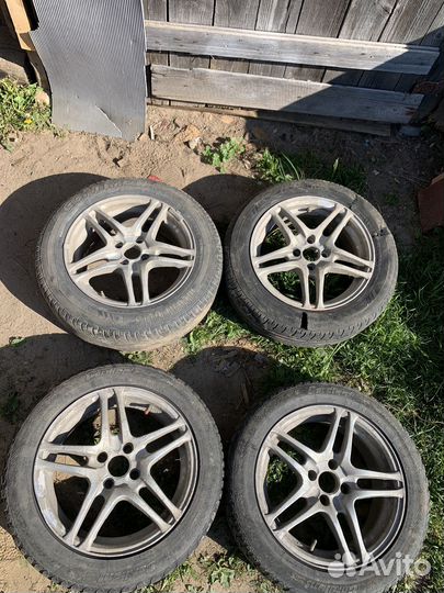 Литье диски r15 4x98 с резиной