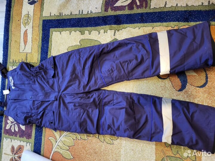 Полукомбинезон рабочий зимний 52р