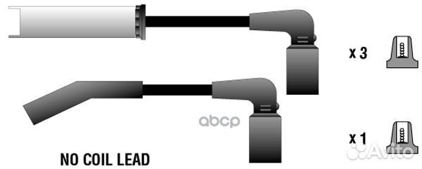 Провод в/в к/т Chevrolet/PM/ pece04 Parts-Mall