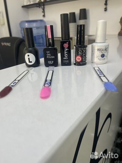 Гель лаки для маникюра набор