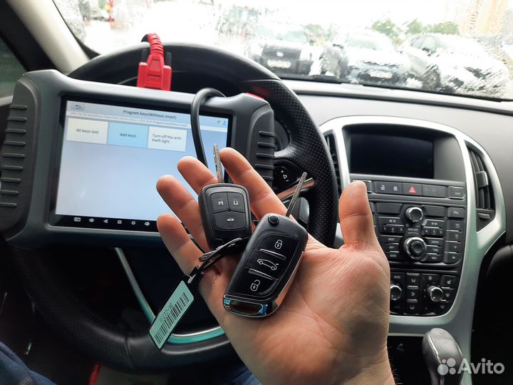 Программирование ключа зажигания