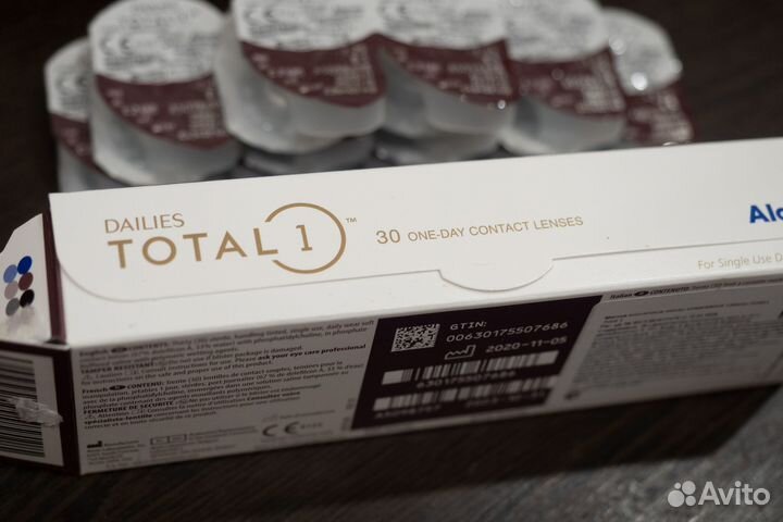 Контактные линзы Alcon Dailies Total1