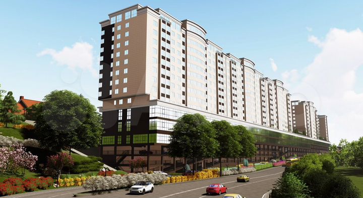 2-к. квартира, 84,1 м², 5/10 эт.