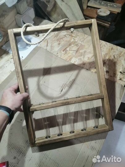 Ваза деревянная