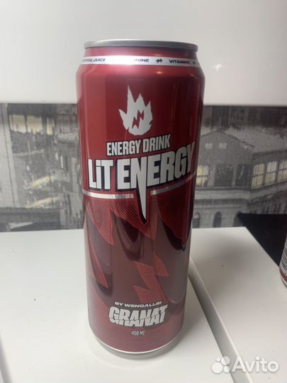 Экслюзивный Lit energy granat