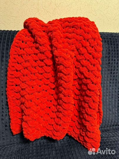 Плед детский плюшевый