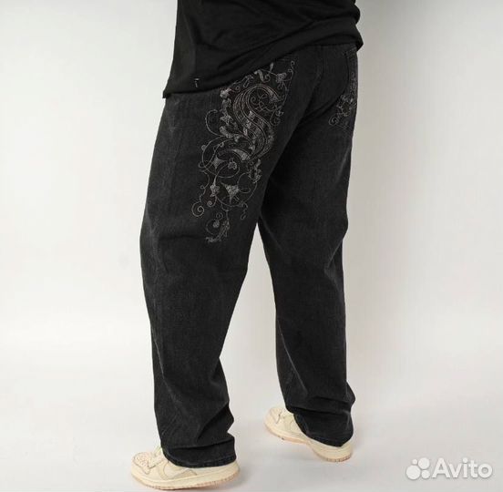 Джинсы широкие Supreme x Coogi в наличии