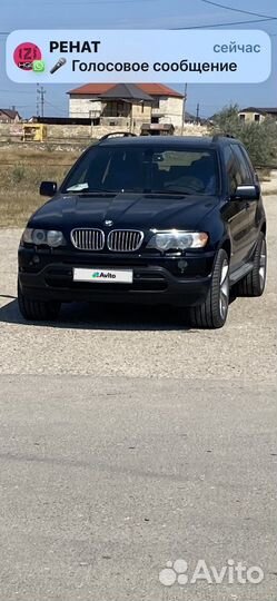BMW X5 4.4 AT, 2003, 160 000 км