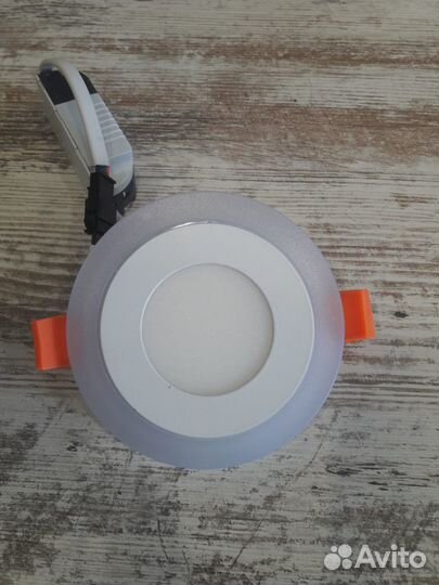 Светильник потолочный светодиодный 3Вт+3Вт