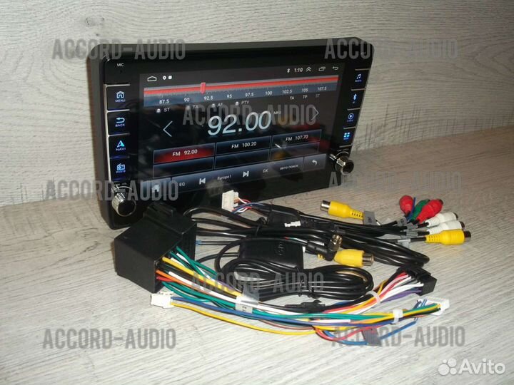 Магнитола LADA Granta Android физические кнопки