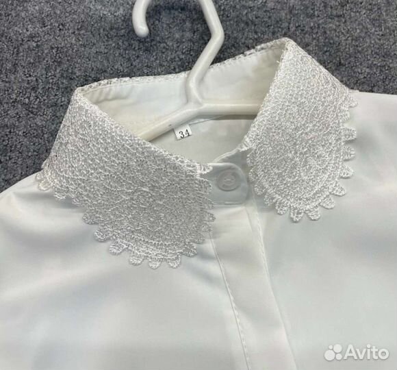 Блузка школьная белая