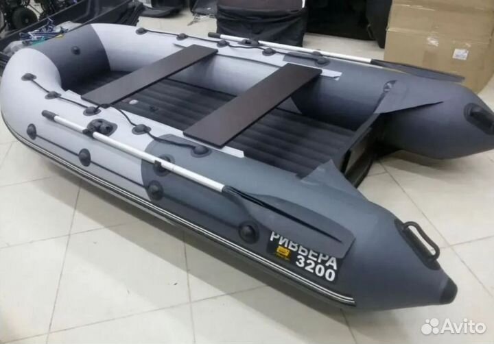 Лодка пвх Ривьера 3200 нднд (Гидролыжа)
