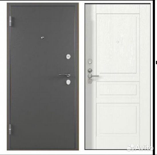 Дверь входная металлическая с терморазрывом
