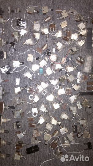 Переключатели галеты и радио детали