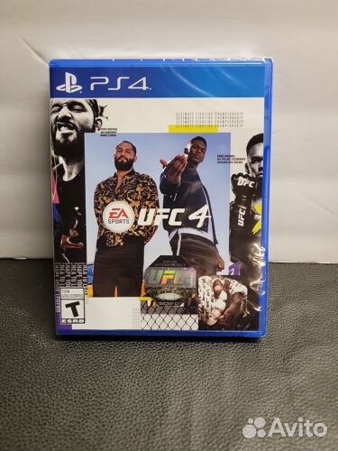 UFC 4 Диск для PlayStation 4