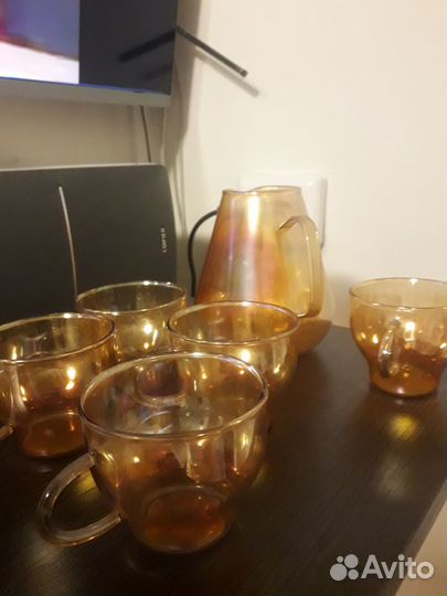 Стеклянный сервиз СССР