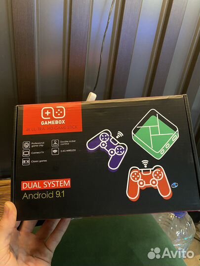 Игровая приставка + Tv box