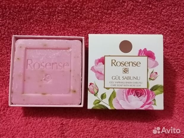 Розовое масло 30 мл и мыло (Турция)