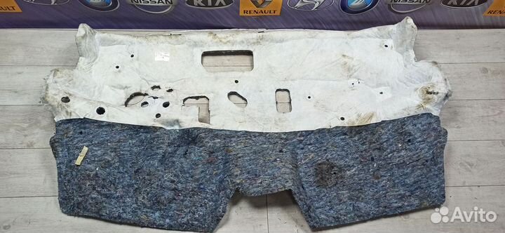 Шумоизоляция моторного отсека Renault logan stepwa