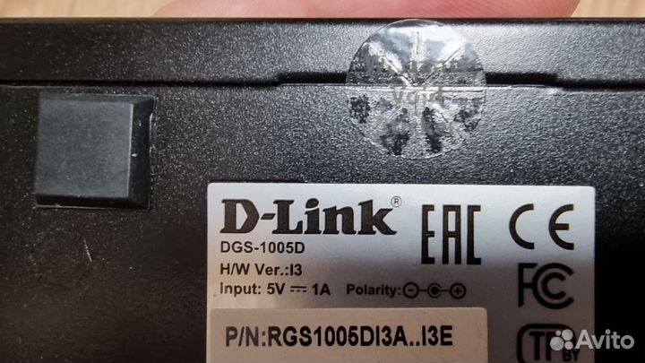 Коммутатор D-Link DGS-1005D 5-ти портовый