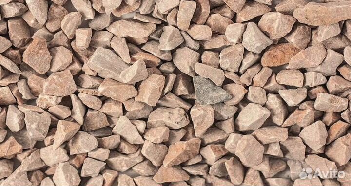 Щебень гравийный в наличии