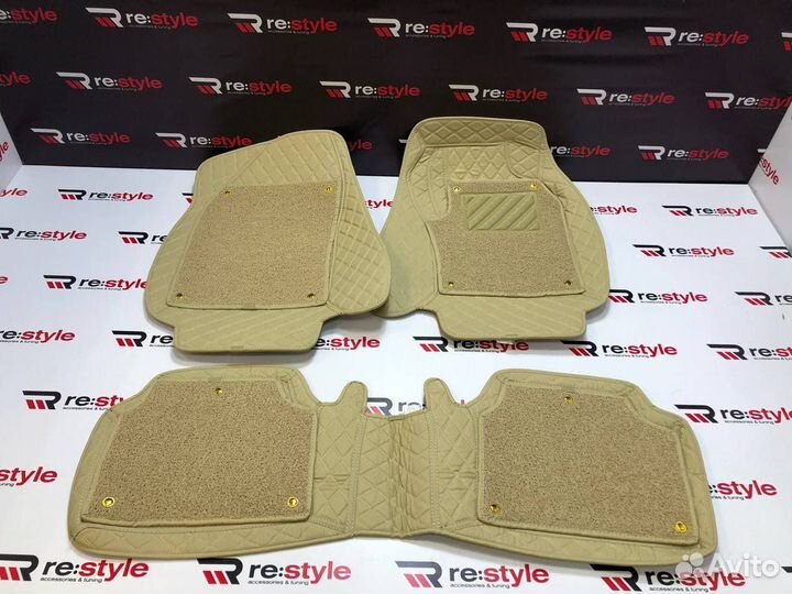 Ковры салона 3D Toyota Prius 50 Правый руль