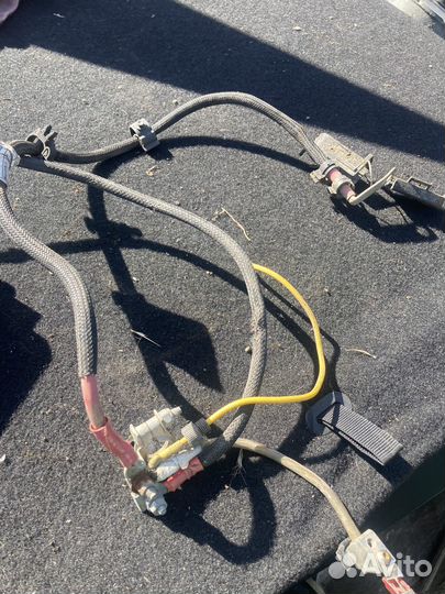 Плюсовой провод акб fiat doblo