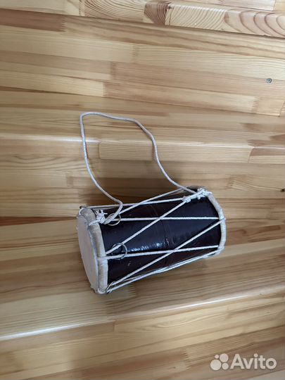 Индийский барабан ручной работы