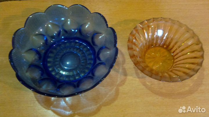 Яркие СССР салатницы и конфетницы